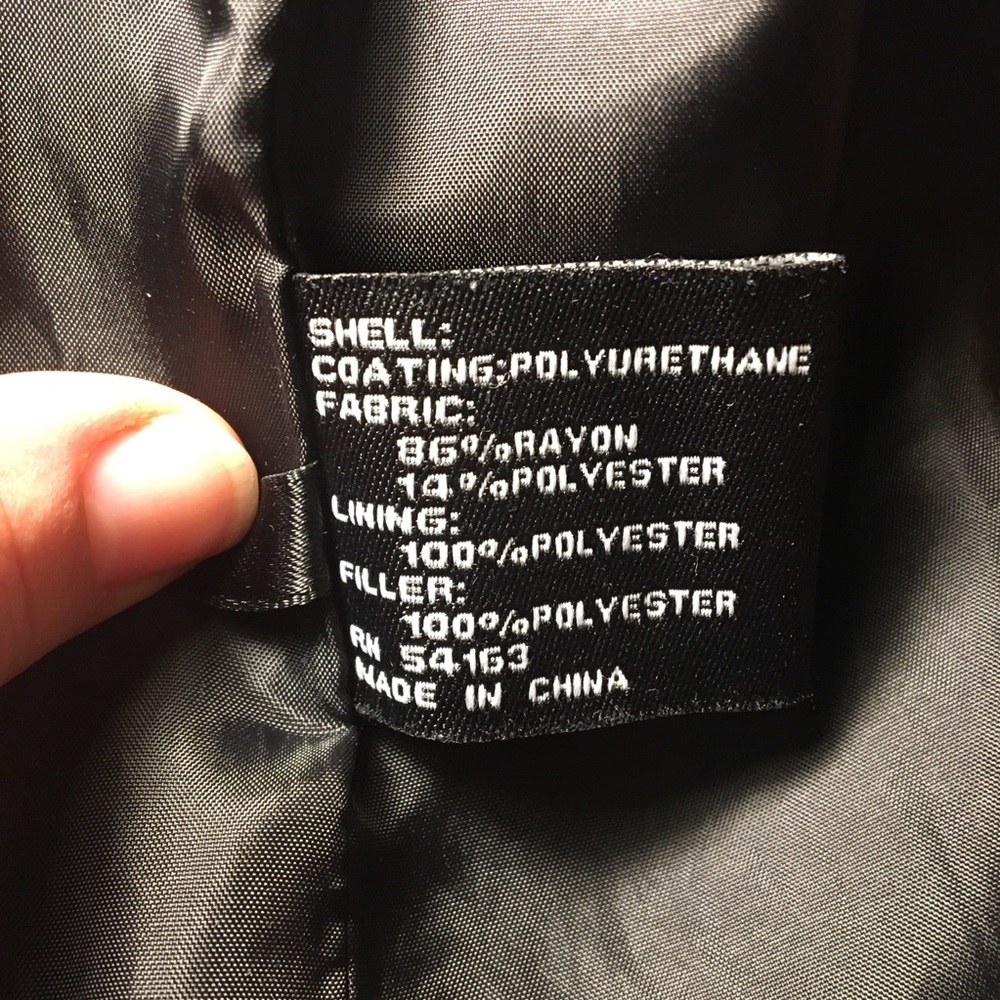 Faux leather Moto Jacket - Picture 7 of 7